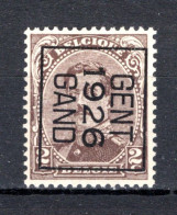 PRE130B MNH** 1926 - GENT 1926 GAND  - Typos 1922-26 (Albert I.)