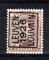PRE131A MNH** 1926 - LEUVEN 1926 LOUVAIN - Tipo 1922-26 (Alberto I)