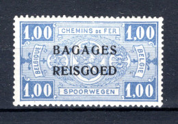 BA10 MNH** 1935 - Spoorwegzegels Met Opdruk "BAGAGES - REISGOED" - Sot  - Bagagli [BA]