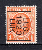 PRE76B MNH** 1923 - LIEGE 1923 LUIK  - Typo Precancels 1922-31 (Houyoux)