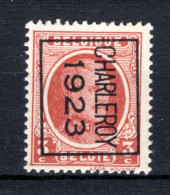 PRE79B MNH** 1923 - CHARLEROY 1923 - Typos 1922-31 (Houyoux)