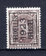 PRE69A-III MNH** 1923 - BRUXELLES 1923 BRUSSEL  - Typos 1922-26 (Albert I.)