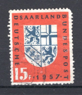 SAAR Yt. 361° Gestempeld 1957 - Used Stamps