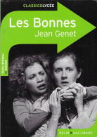 LES BONNES DE JEAN GENET, TEXTE INTEGRAL ET DOSSIER CLASSICO LYCEE BELIN GALLIMARD DE 2010, VOIR LES SCANNERS - Autori Francesi