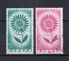 (B) Italië CEPT 1164/1165° Gestempeld 1964 - 1964