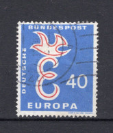 (B) Duitsland CEPT 296° Gestempeld 1958 - 1958