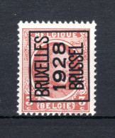 PRE166A MNH** 1928 - BRUXELLES 1928 BRUSSEL - Typo Precancels 1922-31 (Houyoux)