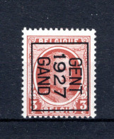 PRE152B MNH** 1927 - GENT 1927 GAND - Typo Precancels 1922-31 (Houyoux)