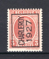 PRE151A MNH** 1927 - CHARLEROY 1927  - Typo Precancels 1922-31 (Houyoux)