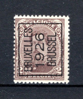 PRE128A MNH** 1926 - BRUXELLES 1926 BRUSSEL - Typo Precancels 1922-26 (Albert I)