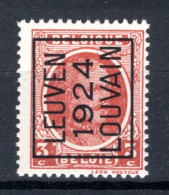 PRE101A MNH** 1924 - LEUVEN 1924 LOUVAIN - Tipo 1922-31 (Houyoux)