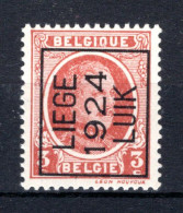 PRE102A MNH** 1924 - LIEGE 1924 LUIK - Typografisch 1922-31 (Houyoux)