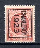 PRE79B MNH** 1923 - CHARLEROY 1923 - Tipo 1922-31 (Houyoux)