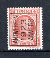 PRE77A MNH** 1923 - ANTWERPEN 1923 ANVERS - Typo Precancels 1922-31 (Houyoux)