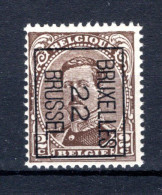 PRE58B-II MNH** 1922 - BRUXELLES 22 BRUSSEL  - Typo Precancels 1922-26 (Albert I)