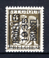 PRE295A MNH** 1935 - BRUXELLES 1935 BRUSSEL - Typo Precancels 1932-36 (Ceres And Mercurius)