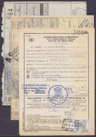 Lot 3 Documents Chemins De Fer Càd SOIGNIES 1965, 1978 & 1981- Attestation Pour L'obtention D'un Abonnement Social + 2 B - Dokumente & Fragmente