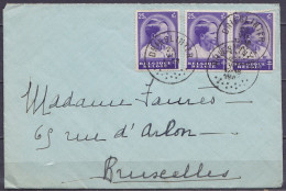 Env. Affr. 3x N°439 Càd DRIESLINTER /23 VII 1937 Pour BRUXELLES - Briefe U. Dokumente