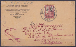 Mexique - CP Affr. 10cts Càpt OAXACA /6 DIC 1929 Pour LA LOUVIERE - Concerne échanges De Timbres Sur Base Du Catalogue Y - Messico