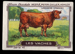 Nestlé - 41 - Les Vaches, Cows - 11 - Limousine - Nestlé