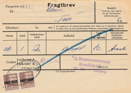 Dänemark: 1961: Fragtbrev Nach Esbjerg - Sonstige & Ohne Zuordnung