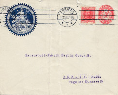 Dänemark: 1909: Ganzsachen Brief Von Esbjerg Nach Berlin-Sauerstoff Fabrik - Sonstige & Ohne Zuordnung