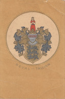 Estland: Ansichtskarte Wappen Tallinn - Estland