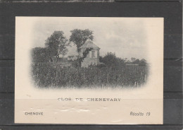 21 - CHENOVE - Clos De Chenevary (étiquette De Vin) - Chenove