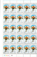 MALDIVES  1976  MNH  "JJ.OO. INNSBRUCK"   HOJA COMPLETA PLEGADA - Hiver 1976: Innsbruck