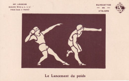 ATHLETISME(LE LANCEMENT DE POIDS) - Athlétisme