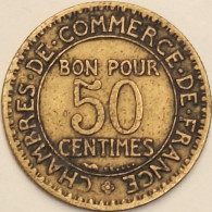 France - 50 Centimes 1921, KM# 884 (#4036) - 50 Centimes