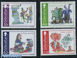 Gibraltar 2010 Europa, Childrens Books 4v, Mint NH, History - Europa (cept) - Art - Children's Books Illustrations - Gibraltar