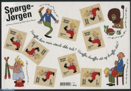 Denmark 2010 Europa, Children Books M/s S-a, Mint NH, History - Europa (cept) - Art - Children's Books Illustrations - Nuevos