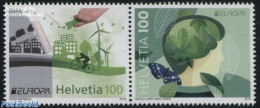 Switzerland 2016 Europa, Think Green 2v [:], Mint NH, History - Nature - Science - Sport - Various - Europa (cept) - B.. - Nuovi
