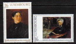 Luxemburg 1996  Paintings Y.T. 1346/1347 ** - Unused Stamps