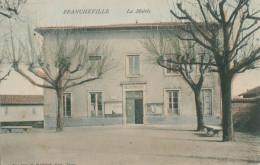 69 FRANCHEVILLE - La Mairie  - TB / Top Rare - Autres & Non Classés