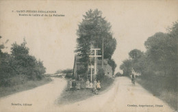 53 SAINT PIERRE DES LANDES - Routes De Luitré Et De La Pellerine  - état - Sonstige & Ohne Zuordnung