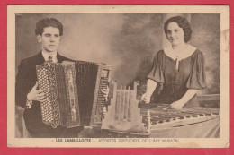 Ottignies - " Les Lambillote " , Artistes Virtuoses ( Accordéon ) De L'Art Musical ( Voir Verso ) - Ottignies-Louvain-la-Neuve