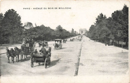 FRANCE - Paris - Vue Sur L'avenue Du Bois De Boulogne - Animé - Carte Postale Ancienne - Andere Monumenten, Gebouwen
