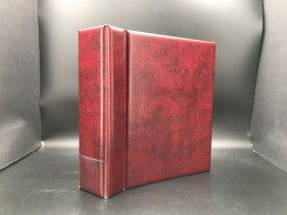 Lindner Multi Collect Ringbinder O. Kassette Rot 45 Blättern Gebraucht (7447 - Raccoglitori Con Fogli D'album