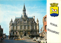 62 - Hénin Beaumont - L'Hôtel De Ville - Automobiles - Blasons - CPM - Carte Neuve - Voir Scans Recto-Verso - Henin-Beaumont