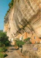 24 - Les Eyzies - Maisons Troglodytes Sur Le Chemin De La Grotte Du Grand Roc - CPM - Voir Scans Recto-Verso - Les Eyzies