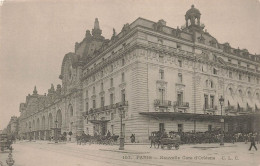 FRANCE - Paris - Vue Sur La Nouvelle Gare D'Orléans - C.L.C - Animé - Carte Postale Ancienne - Stations, Underground