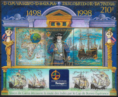 NOUVELLE-CALEDONIE - VASCO DE GAMA - BF 20 - NEUF** MNH - Blocks & Kleinbögen