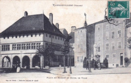 88 -  RAMBERVILLERS - Place Du Marché Et Hotel De Ville - Rambervillers