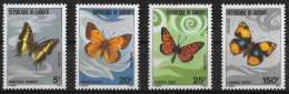 DJIBOUTI - PAPILLONS - N° 477 A 480 - NEUF** MNH - Butterflies