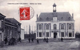 45 - Loiret - CHATILLON COLIGNY - Hotel De Ville - Animée - Chatillon Coligny