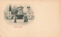 FRANCE - Paris - Vue Sur Le Moulin Rouge - Animé - Carte Postale Ancienne - Andere Monumenten, Gebouwen