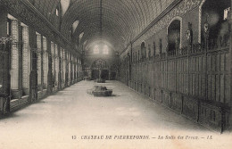 FRANCE - Château De Pierrefonds - Vue Sur La Salle Preux - L L - Vue à L'intérieur Du Château - Carte Postale Ancienne - Pierrefonds