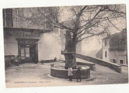 Carte France 84 - Bonnieux - Place Carnot - PRIX FIXE - ( Cd069) - Bonnieux